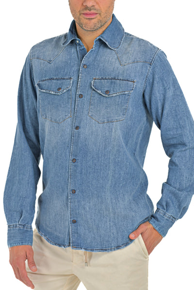 Spy C001 Chiara SS25 regular denim shirt