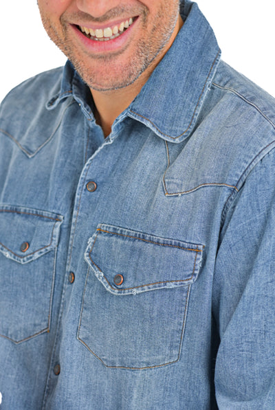 Spy C001 Chiara SS25 regular denim shirt