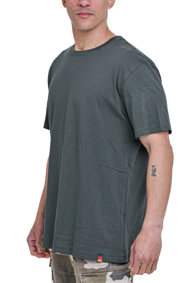 T-Shirt loose DPE 2403 Over Militare SS24