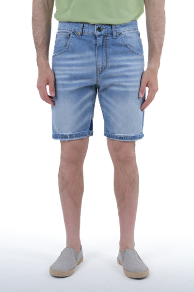 GIS PRE24 SS24 regular denim shorts