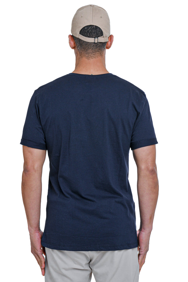 T-Shirt regular DPE 2401 Jersey Blu SS24