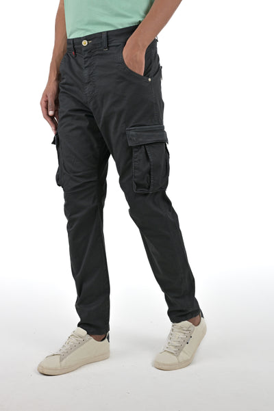 Pantaloni in cotone slim Marktas nero SS26