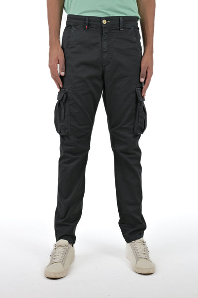 Pantaloni in cotone slim Marktas nero SS26