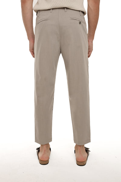 Pantaloni Classici slim Street FLC terra SS25