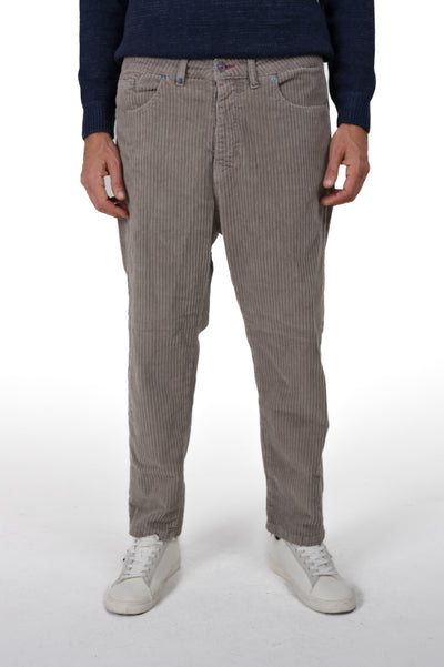 Pantaloni velluto loose King FW23/24