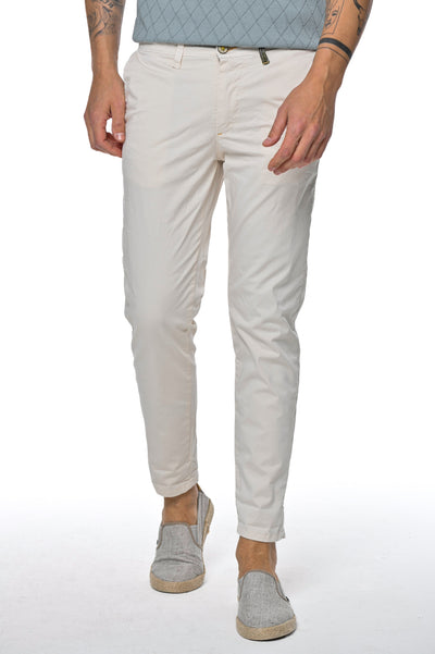 Slim Cotton Trousers Sonic Raso SS23
