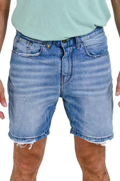 Lobo PR107 SS25 slim denim shorts