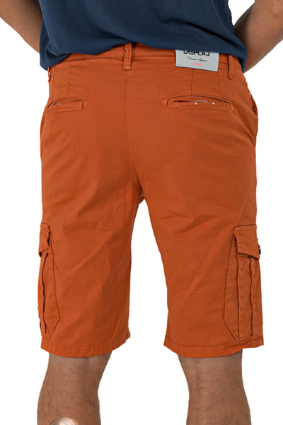 Bermuda in cotone slim Sonic Tascone Arancio SS24