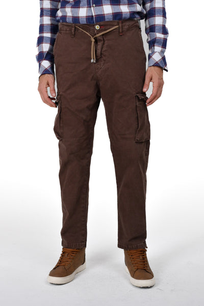 Pantaloni regular Screen Raso in cotone FW23/24