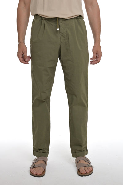 Classic Pants regular Net AND green SS25