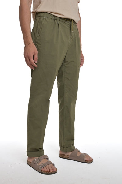 Classic Pants regular Net AND green SS25