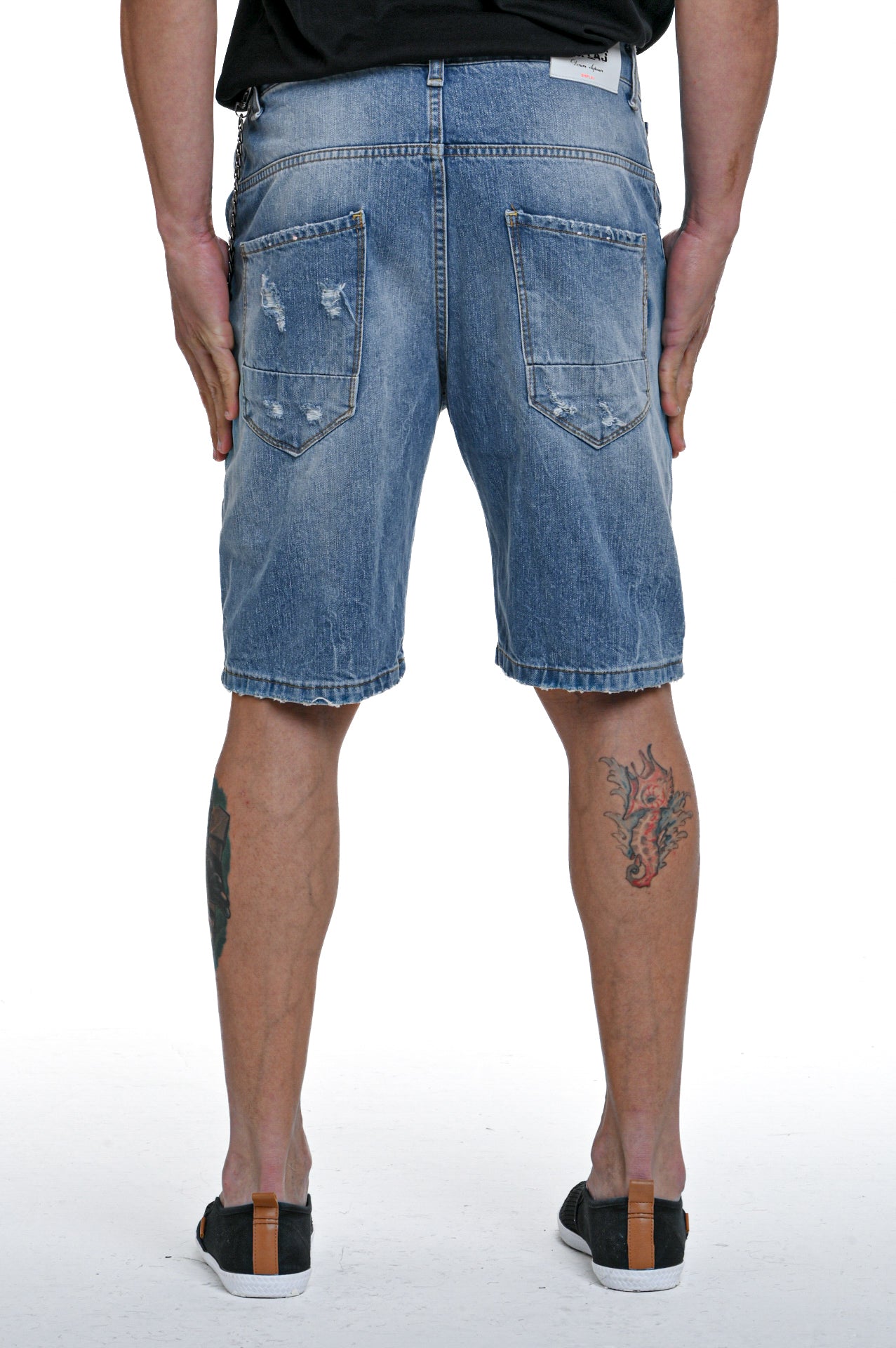 GIS PR24 SS25 regular denim shorts