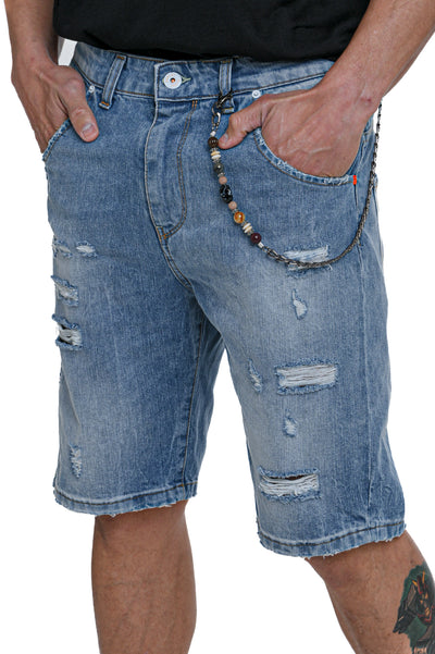 Bermuda in denim regular GIS PR24 SS25