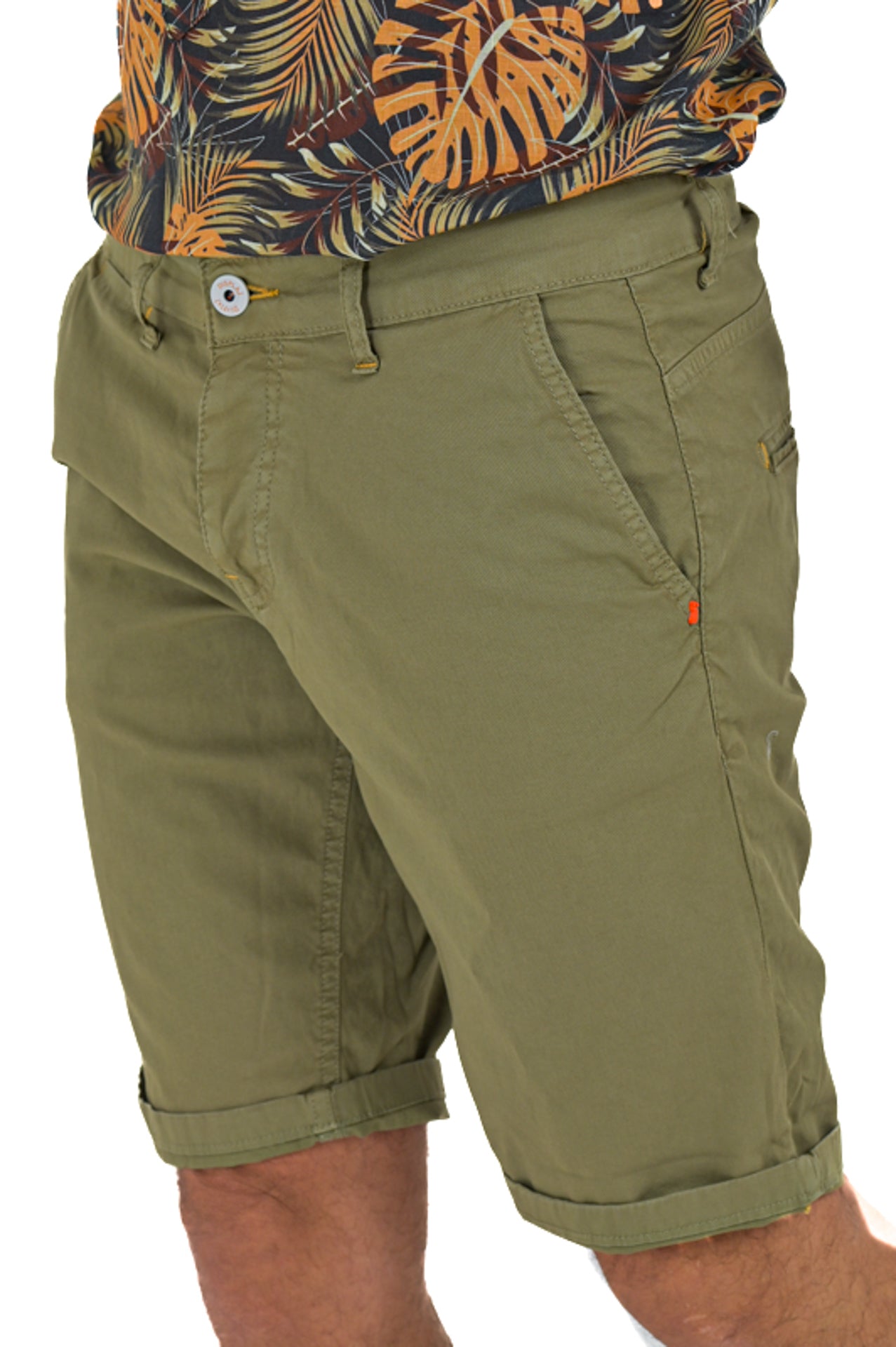 Bermuda in cotone slim Martin Maldive SS25