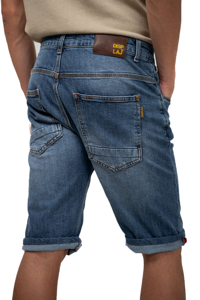 Bermuda in denim regular Guzman Music Medio SS26
