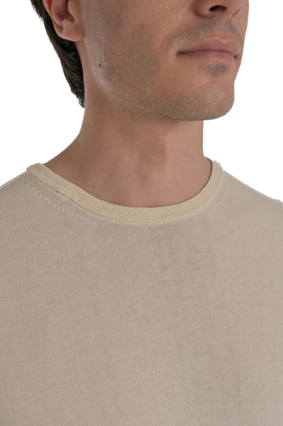 Regular t-shirt DS 2580 cream SS25