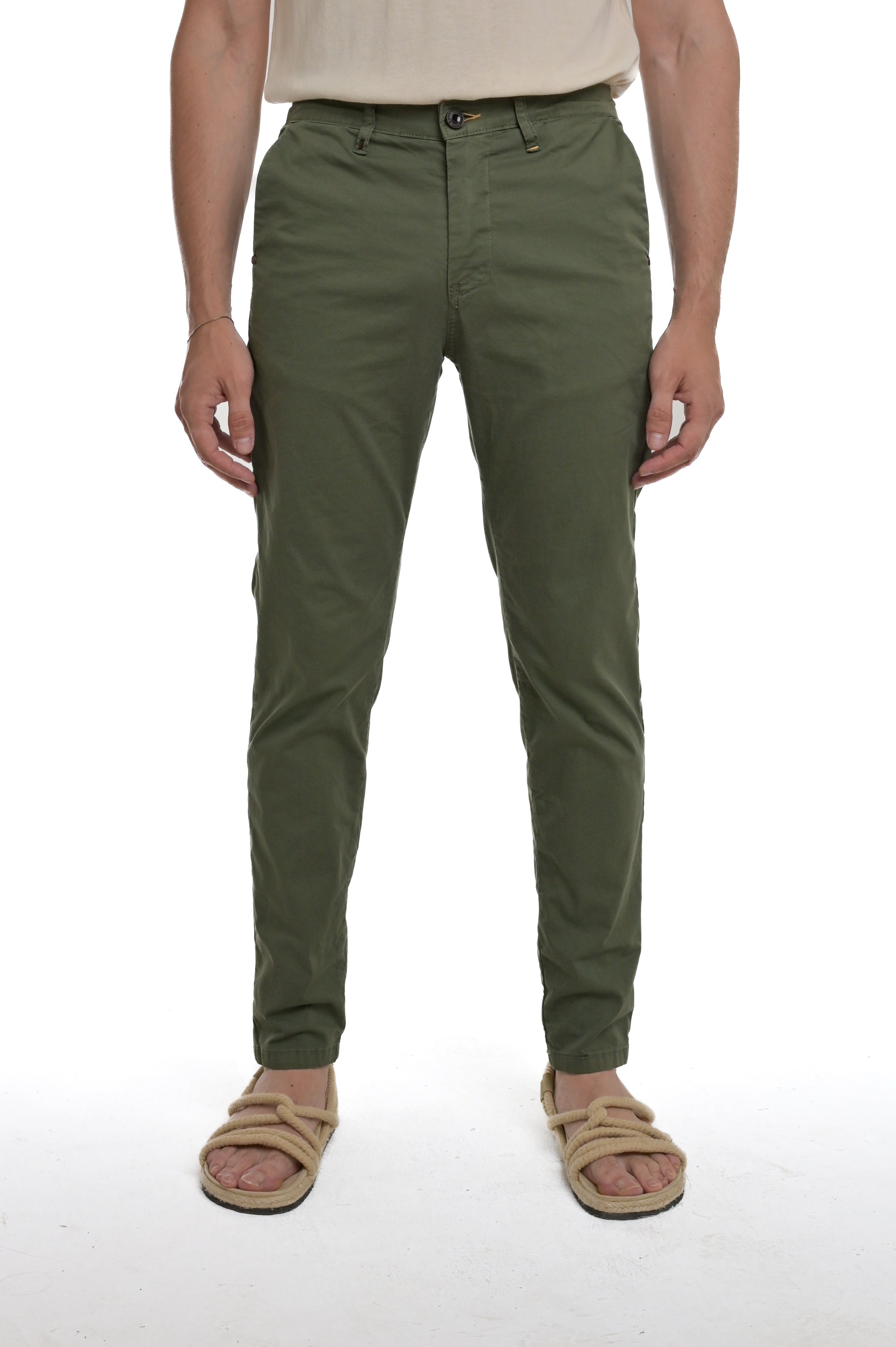 Pantaloni in cotone slim Sonic Sant SS25