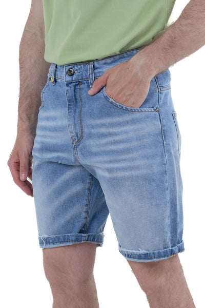 GIS PRE24 SS24 regular denim shorts