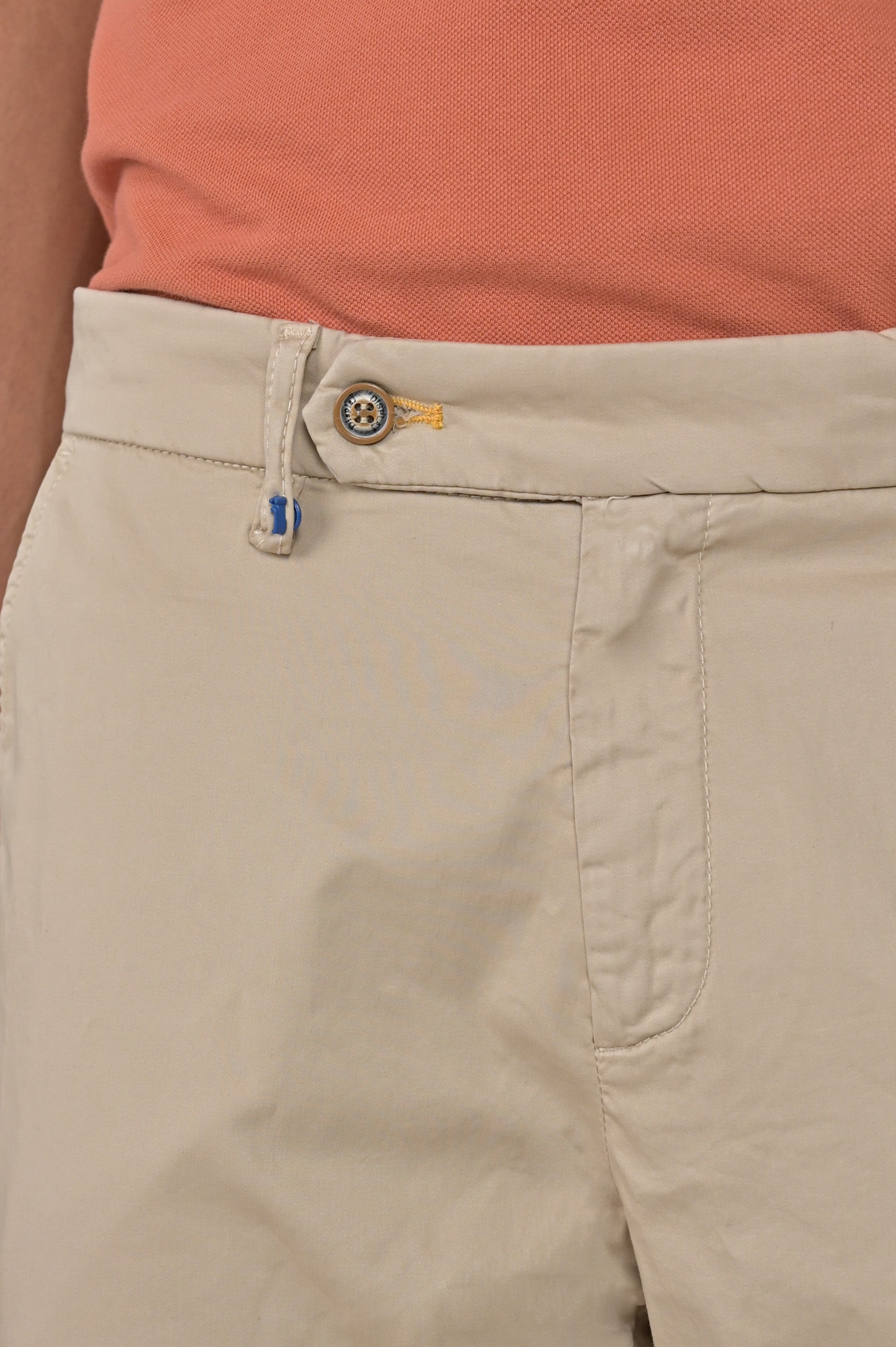 Classic slim Racket Maribor beige SS24 trousers