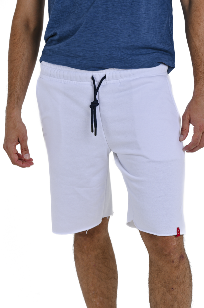 Regular Cotton Bermuda Volcano White SS24