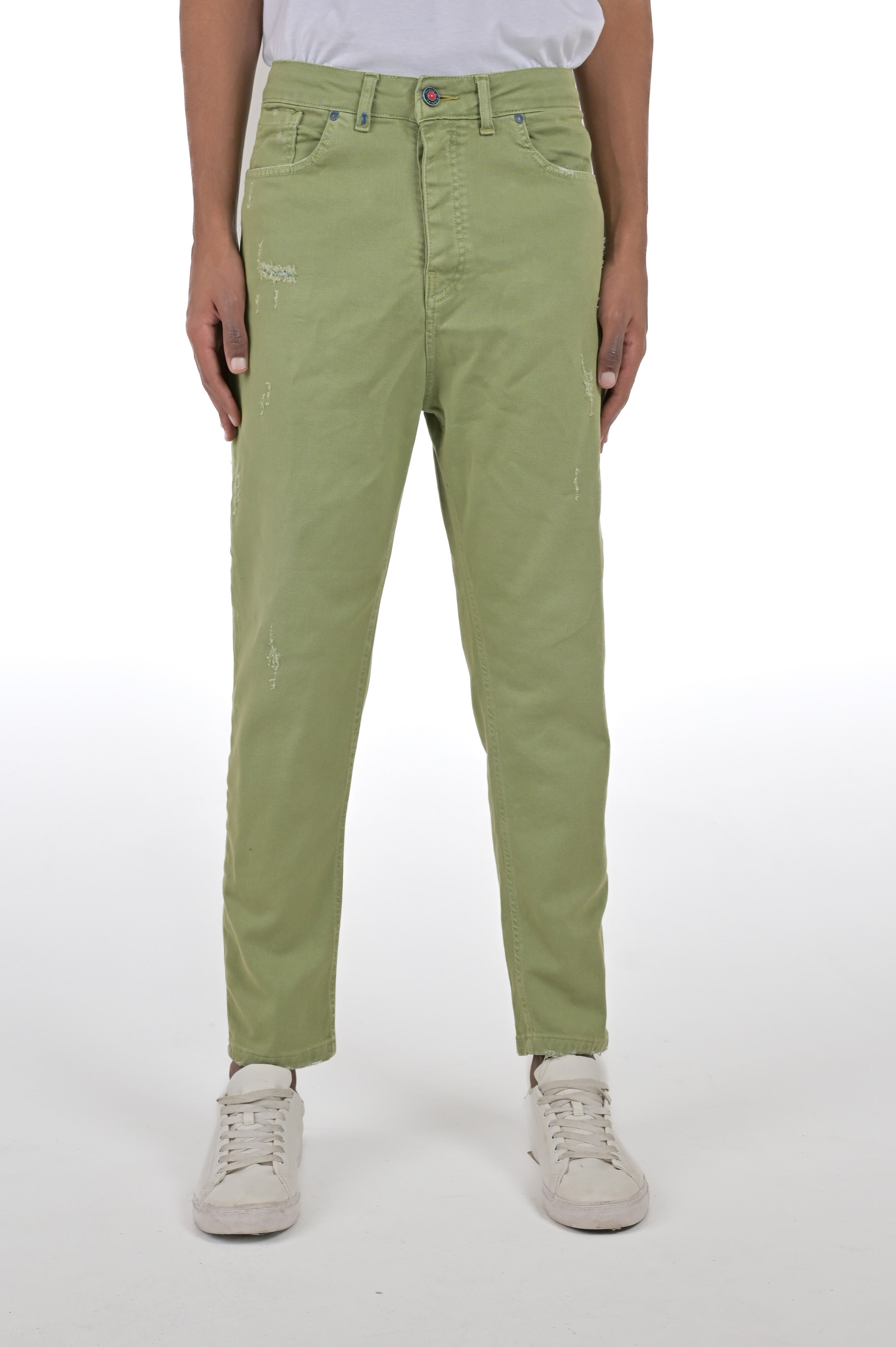Loose Wide M1 beige trousers SS24