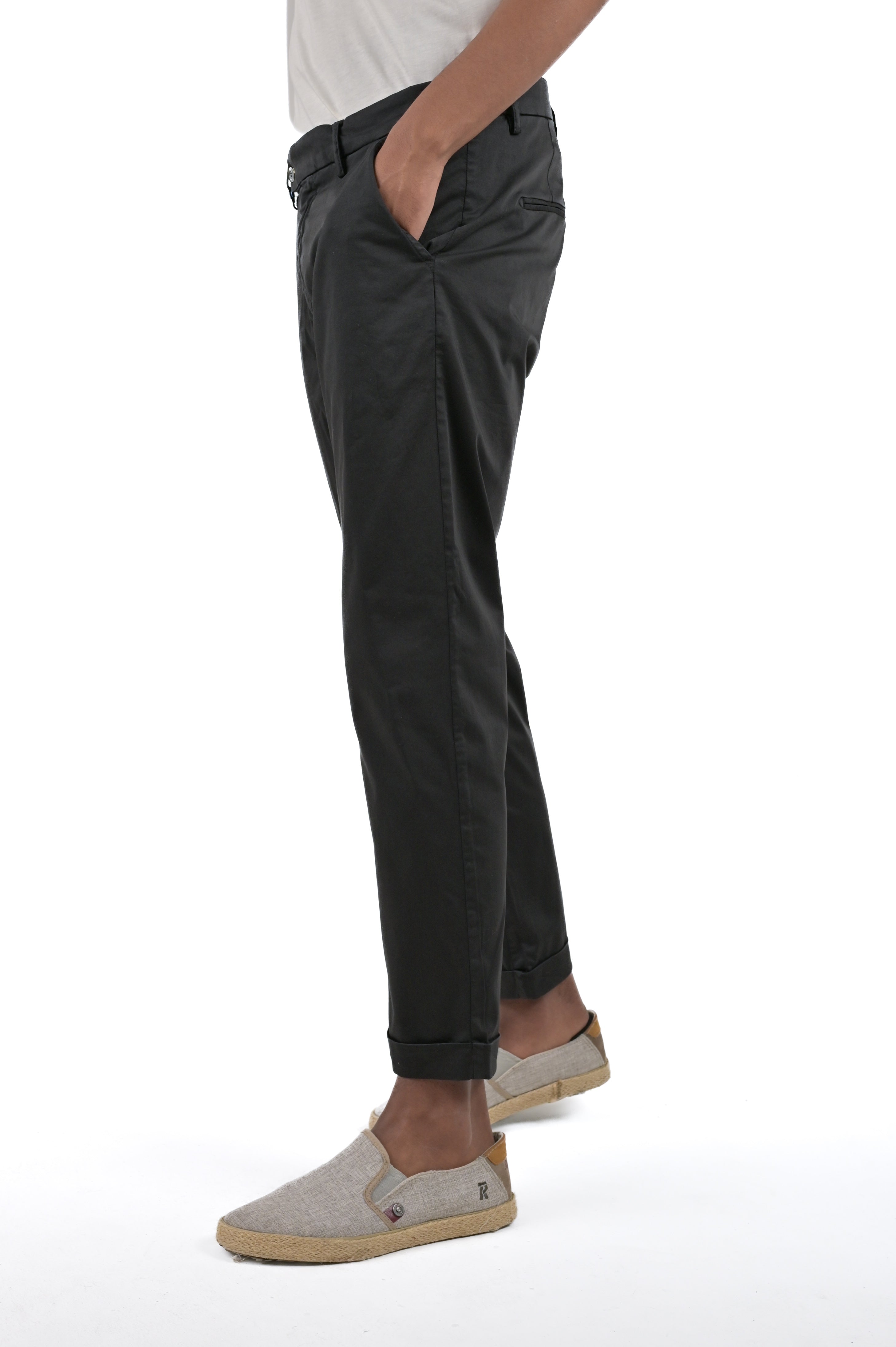 Classic slim Racket Maribor beige SS24 trousers