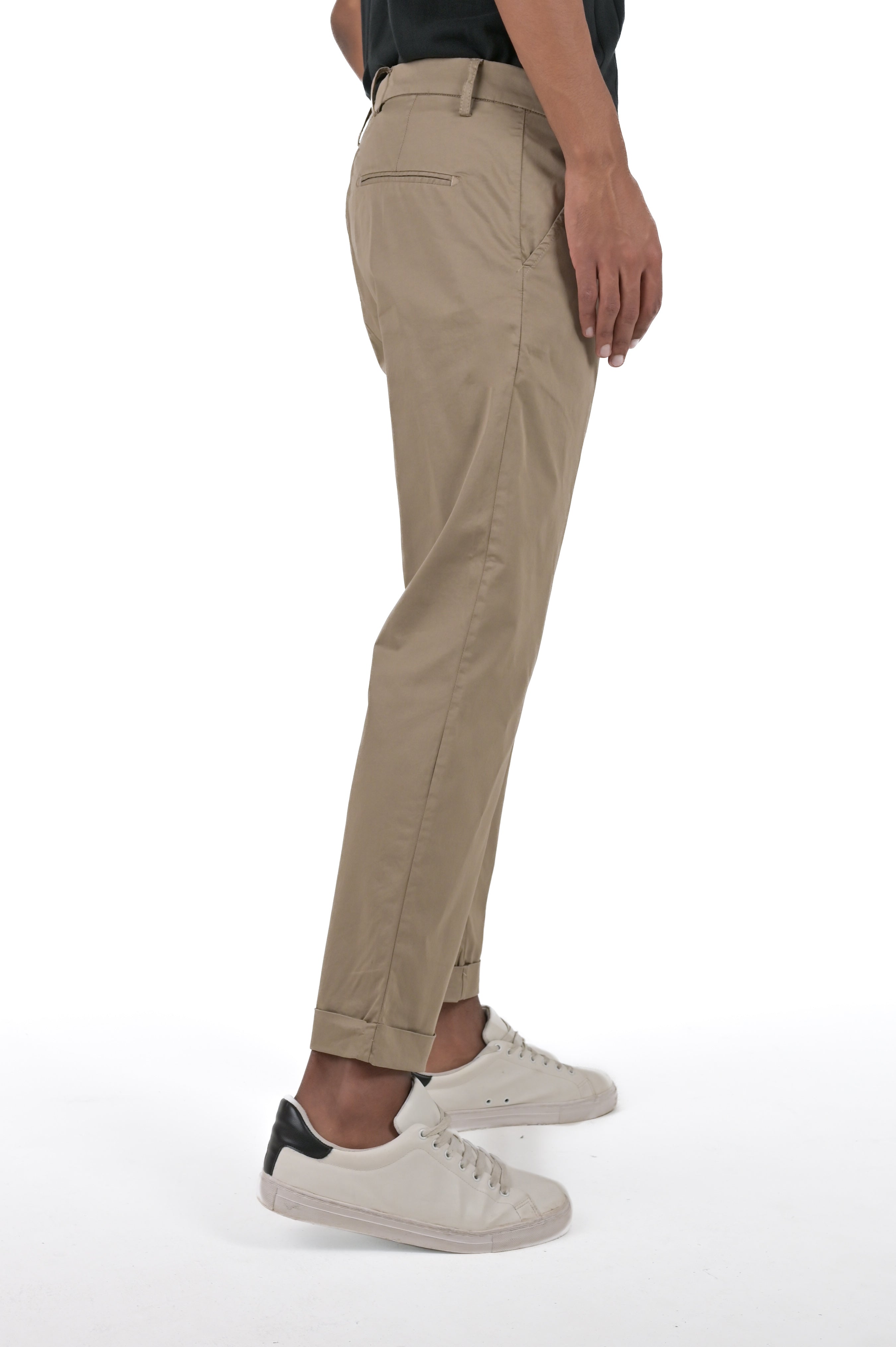 Classic slim Racket Maribor beige SS24 trousers