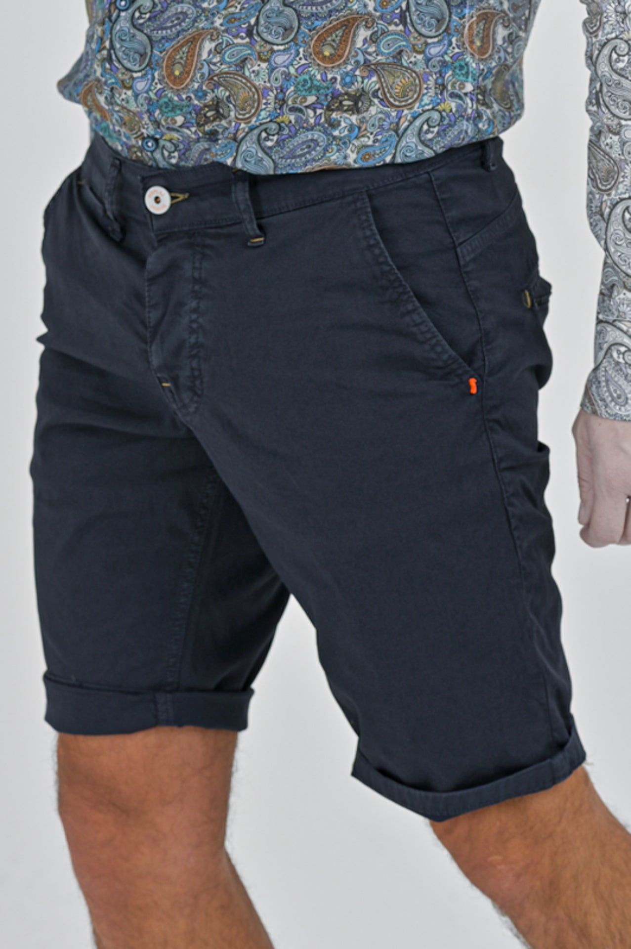 Bermuda in cotone slim Martin Maldive SS25