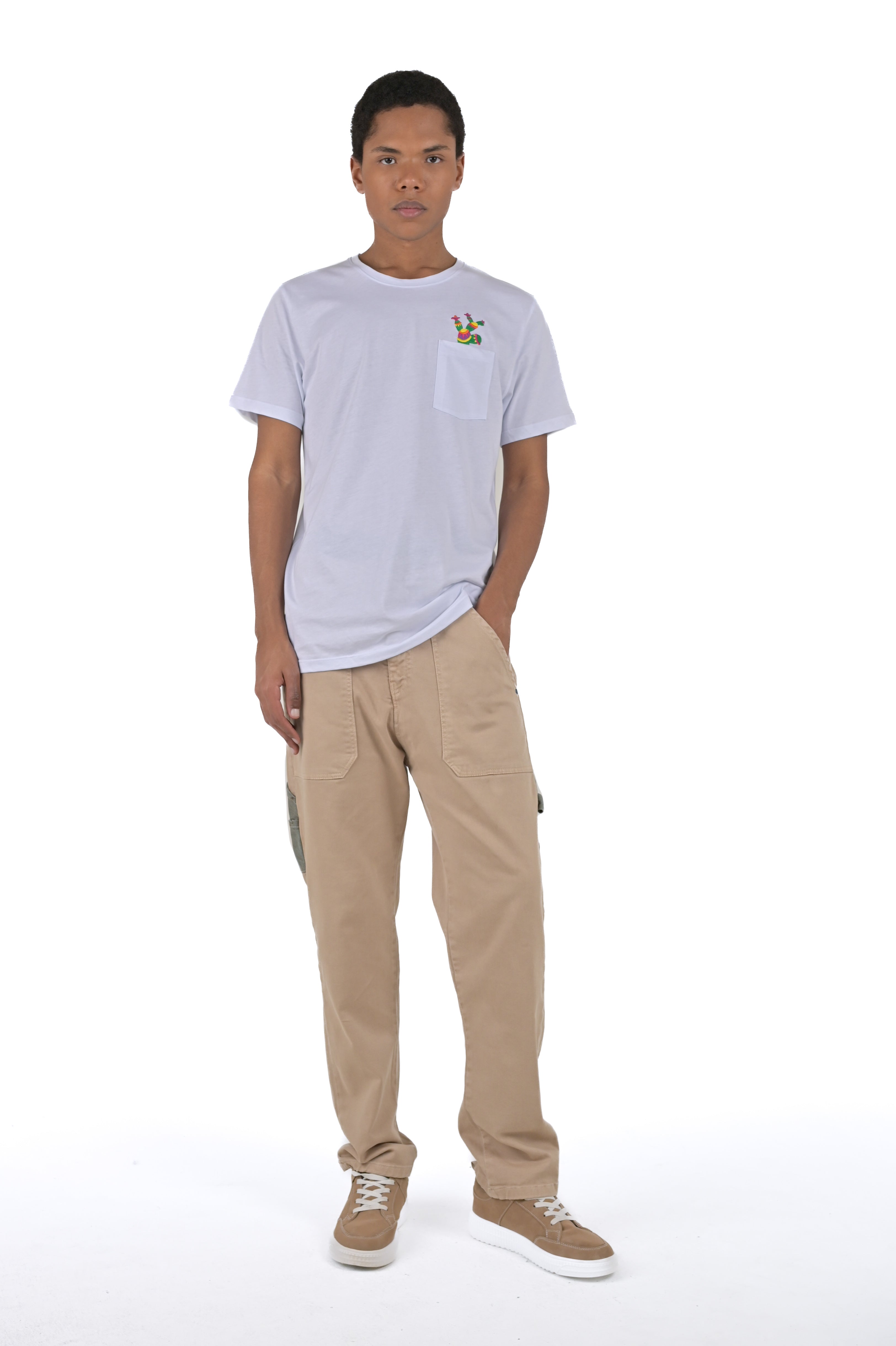 Loose People Caramel Cotton Pants SS24