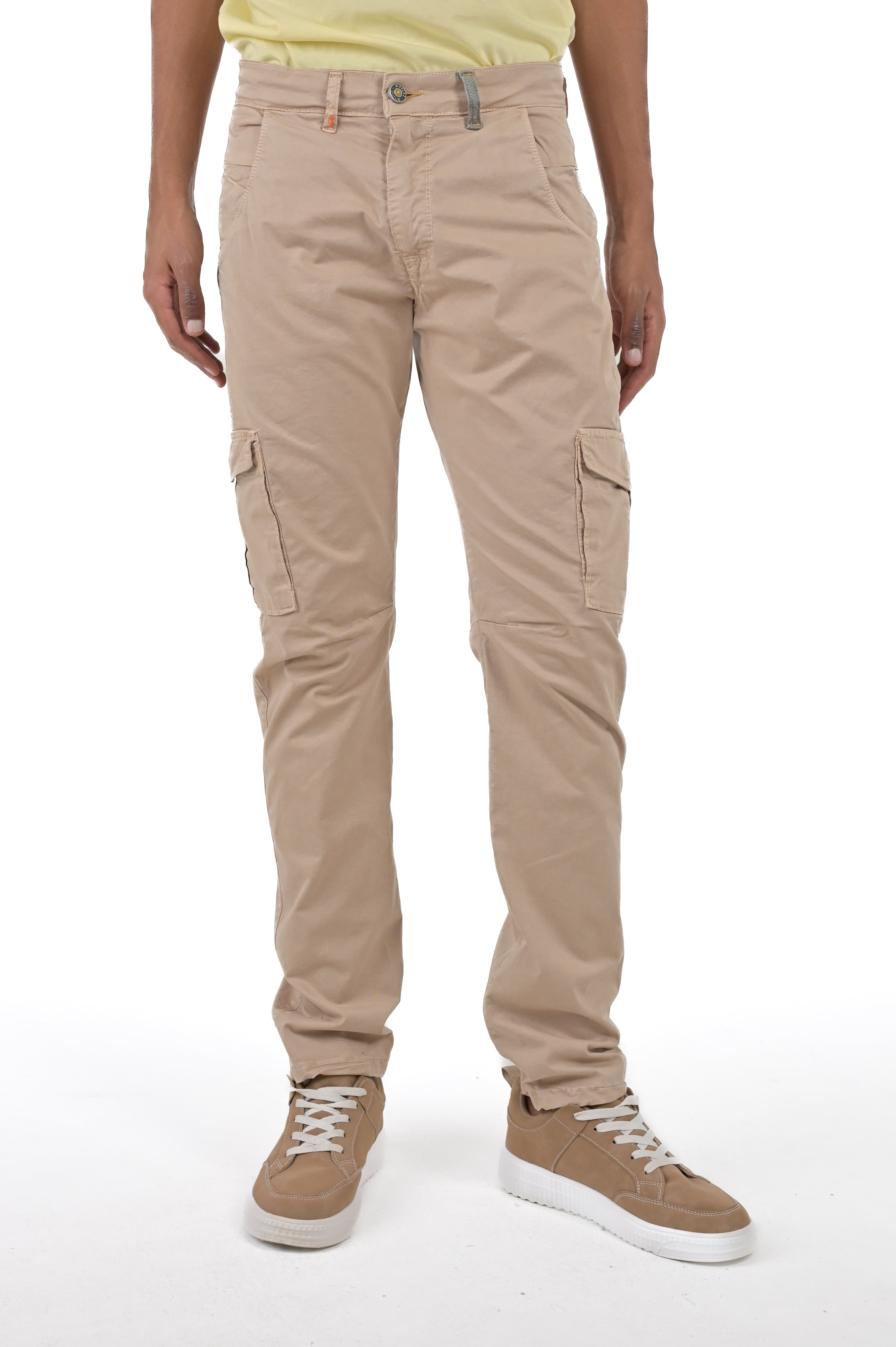 Pantaloni in cotone slim Cezanne SS24