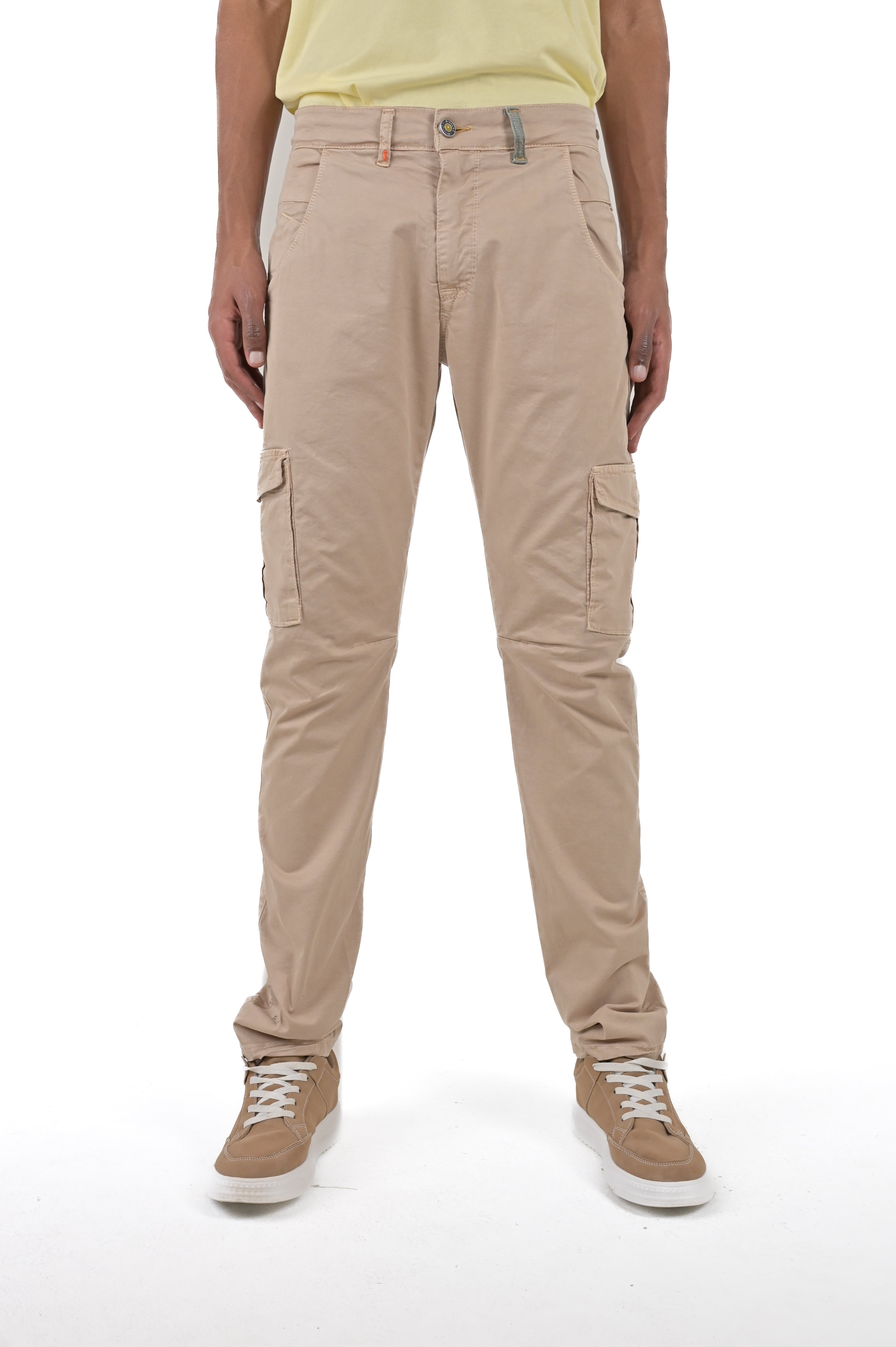 Pantaloni in cotone slim Cezanne SS24
