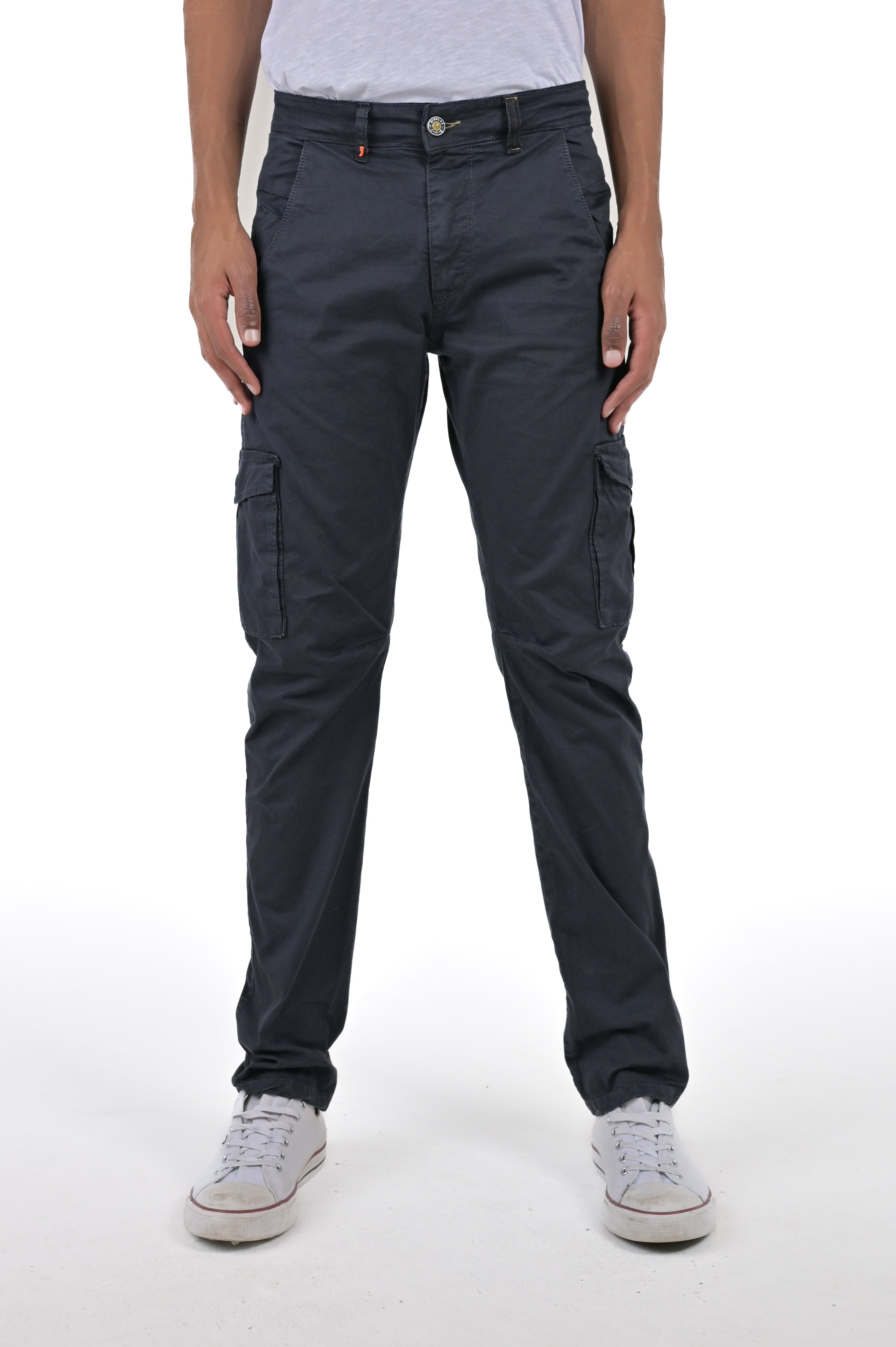 Pantaloni in cotone slim Cezanne SS24
