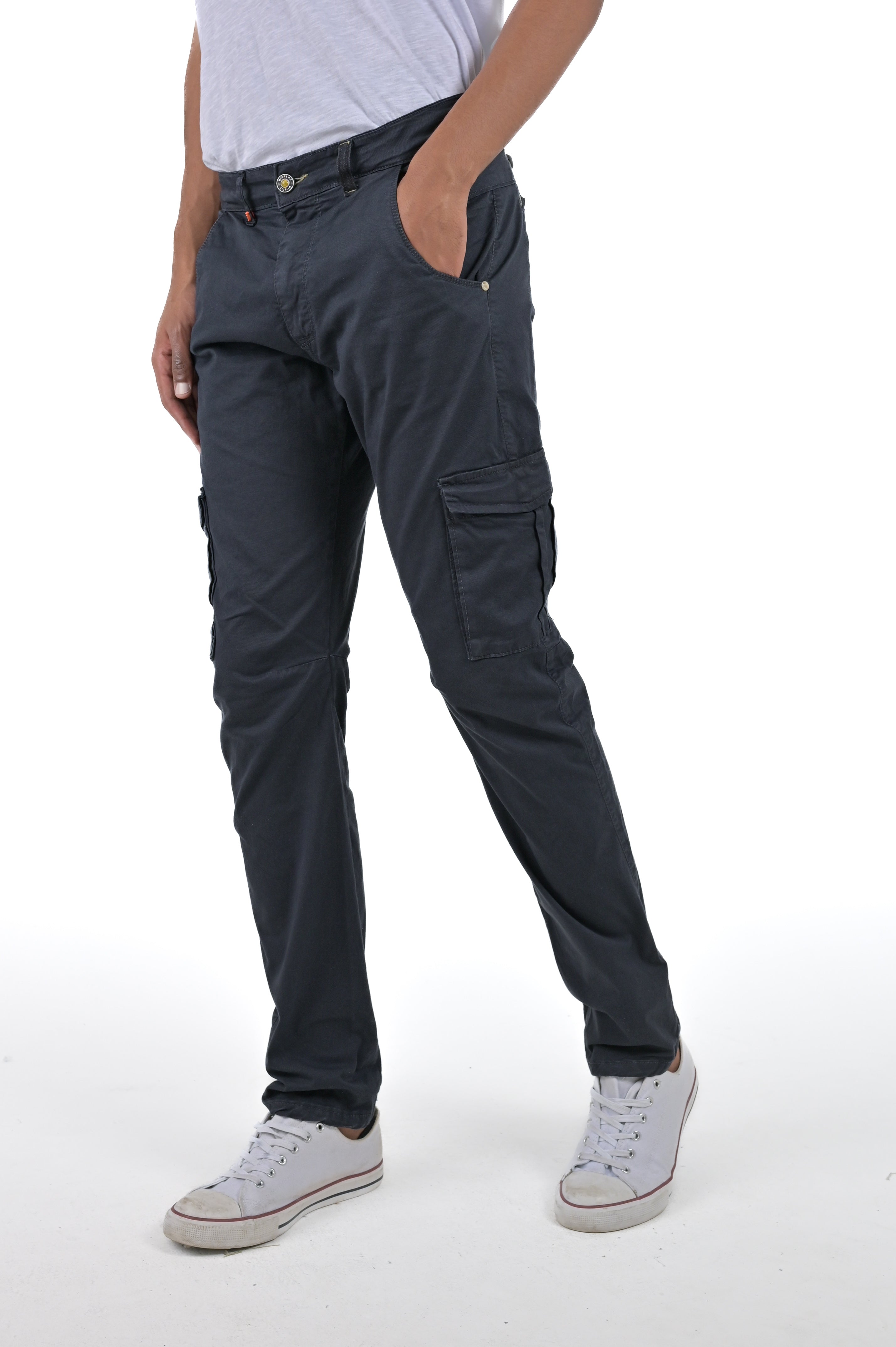 Pantaloni in cotone slim Cezanne SS24