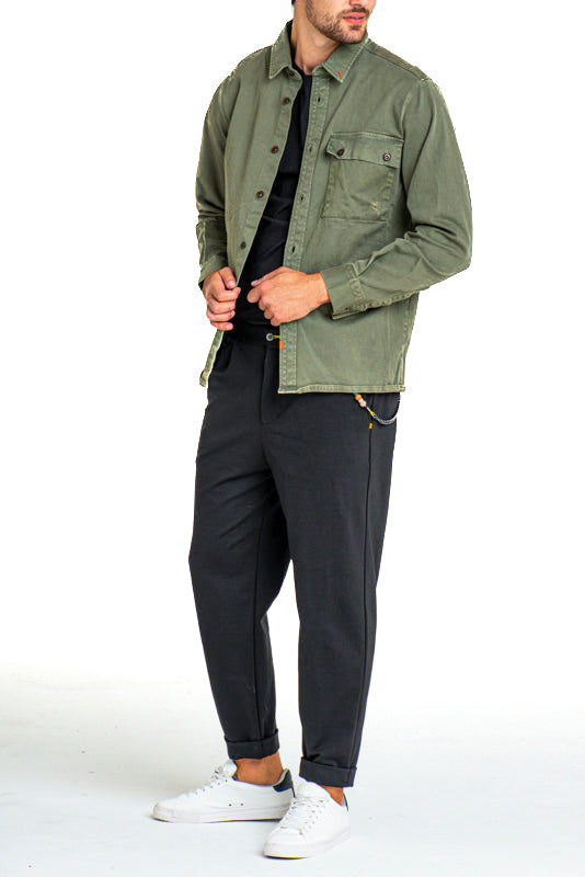 Pantaloni classici loose ballon baton FW23/24