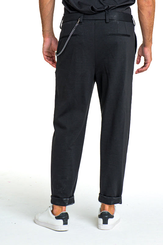 Pantaloni classici loose ballon baton FW23/24