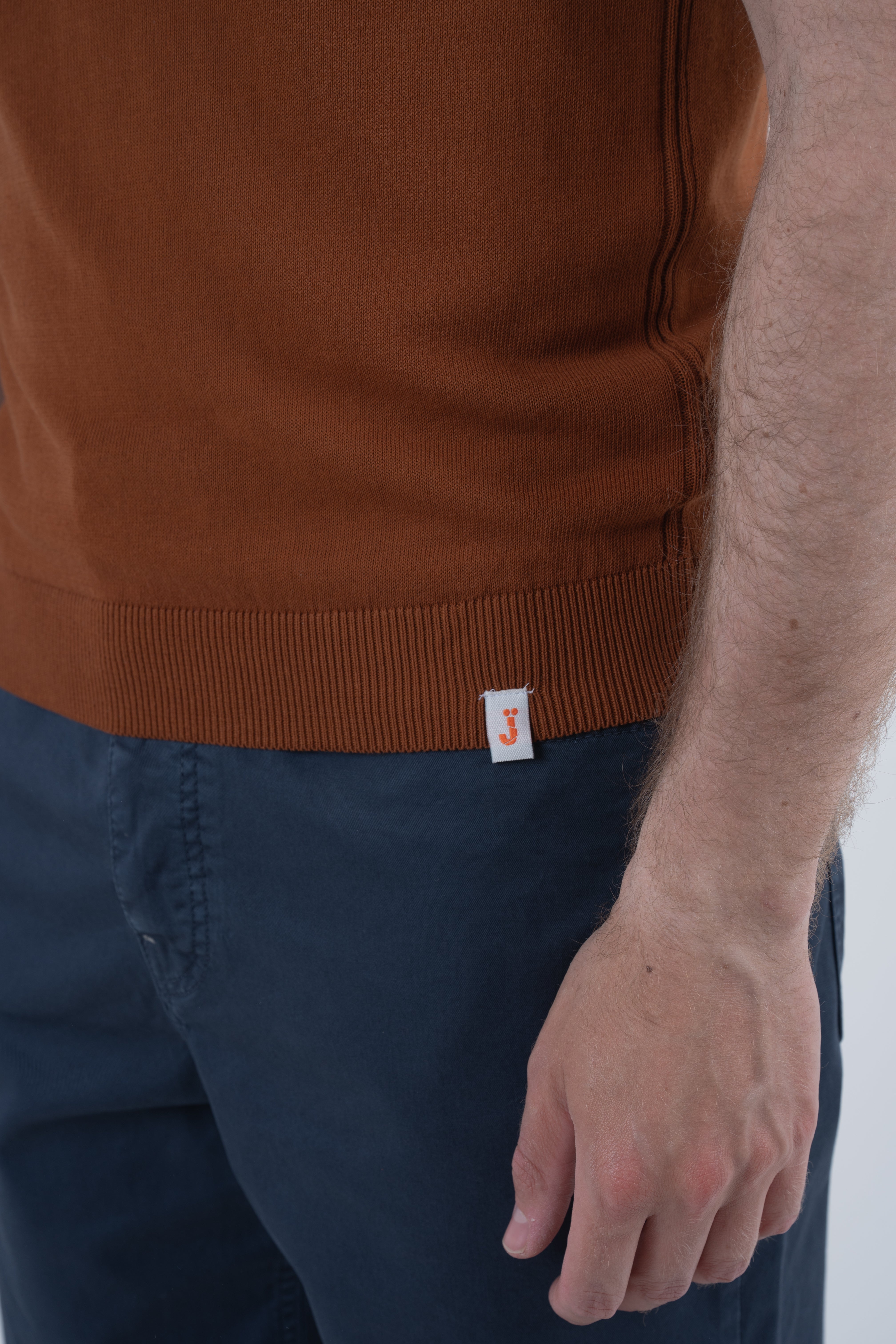 Polo regular DS 2584 arancio SS25