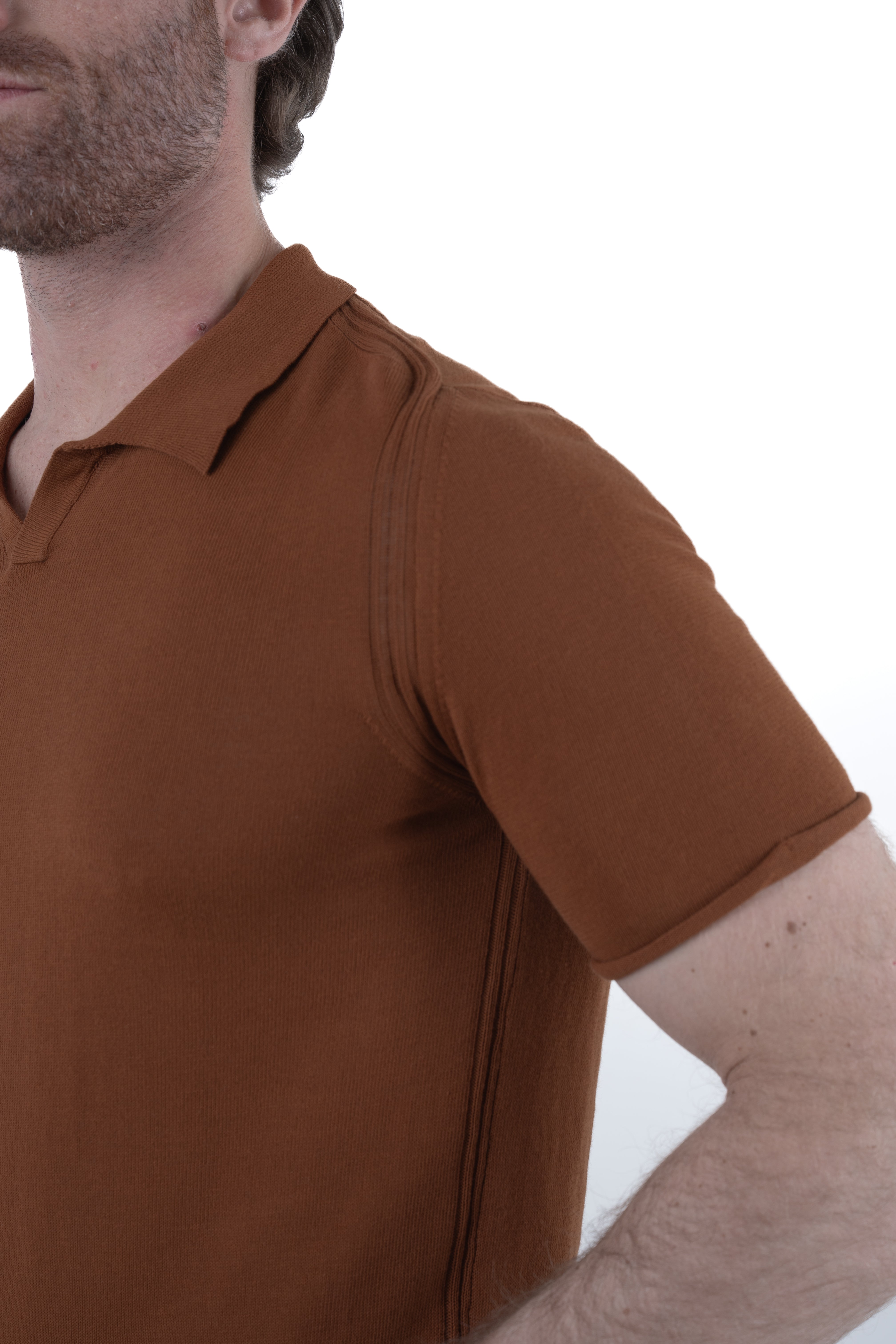 Polo regular DS 2584 arancio SS25