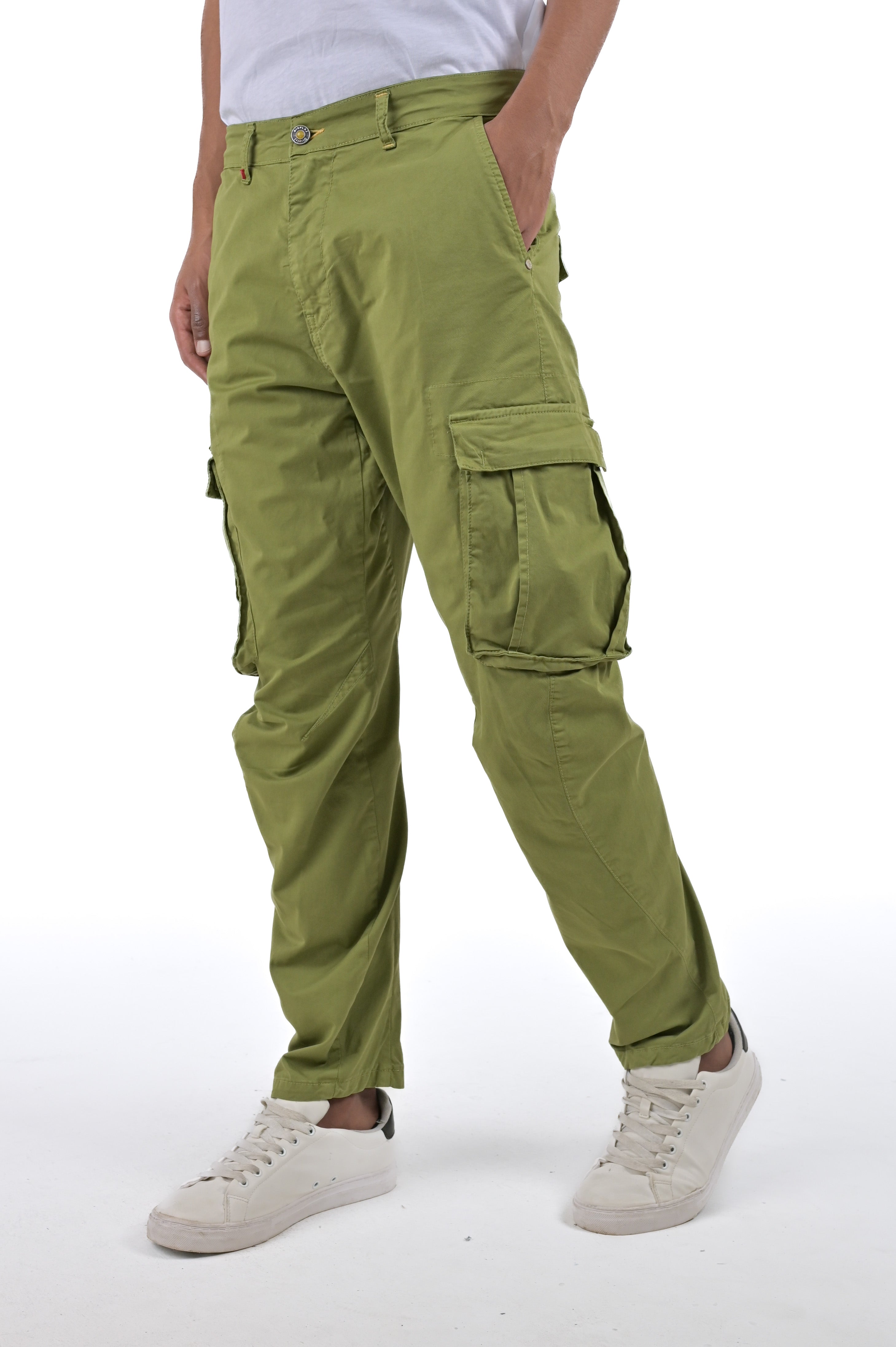 Rocky Green Loose Pants SS24