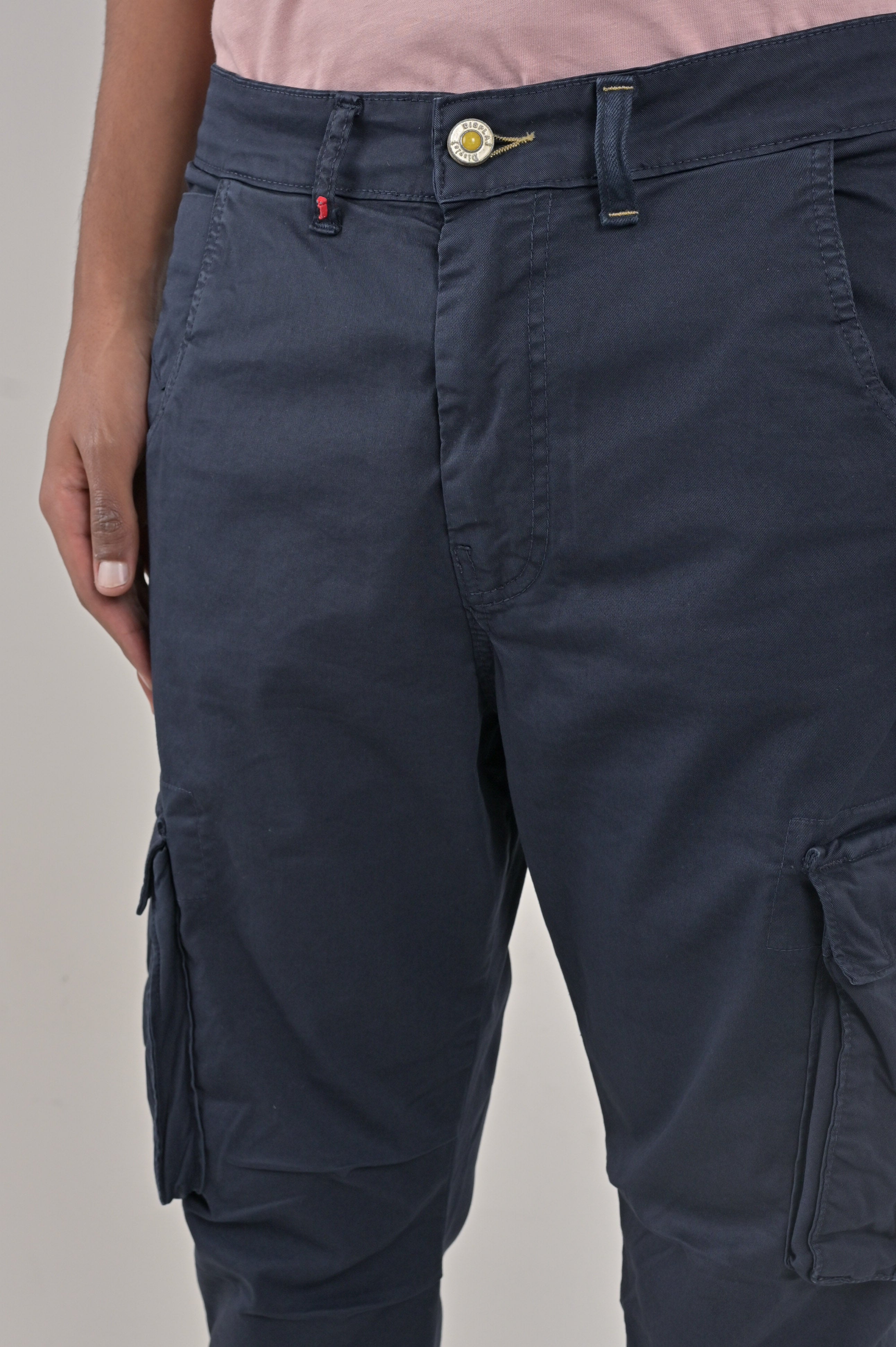 Pantaloni in cotone regular Marktas blu SS26