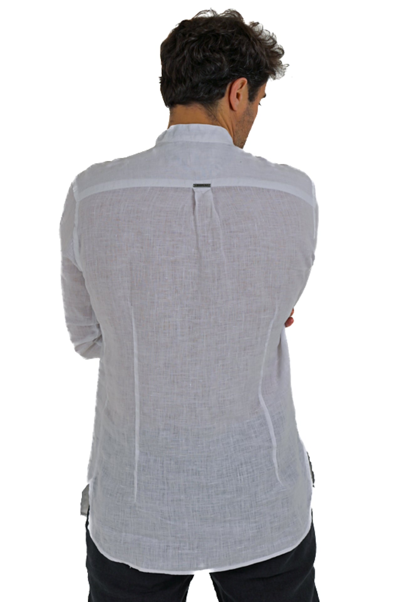Camicia in lino regular Paul Lino Bianco SS26