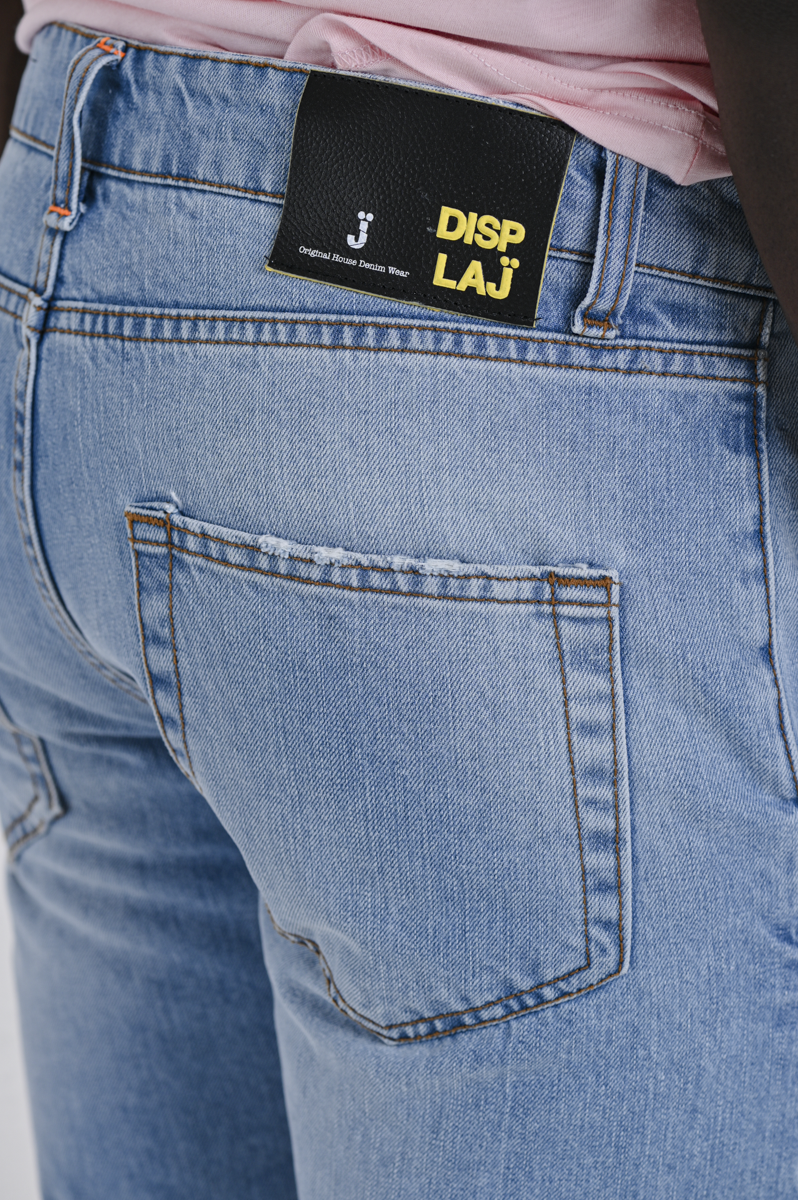 Walter Music Chiaro SS25 slim denim shorts