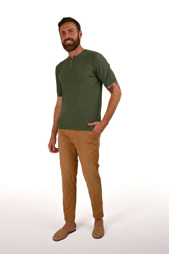 T-Shirt Verde DSP 2207 Uomo - Displaj