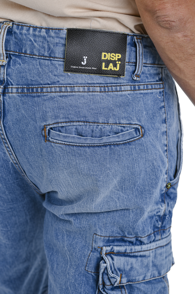 Bermuda in denim regular Crush PR 119 SS25