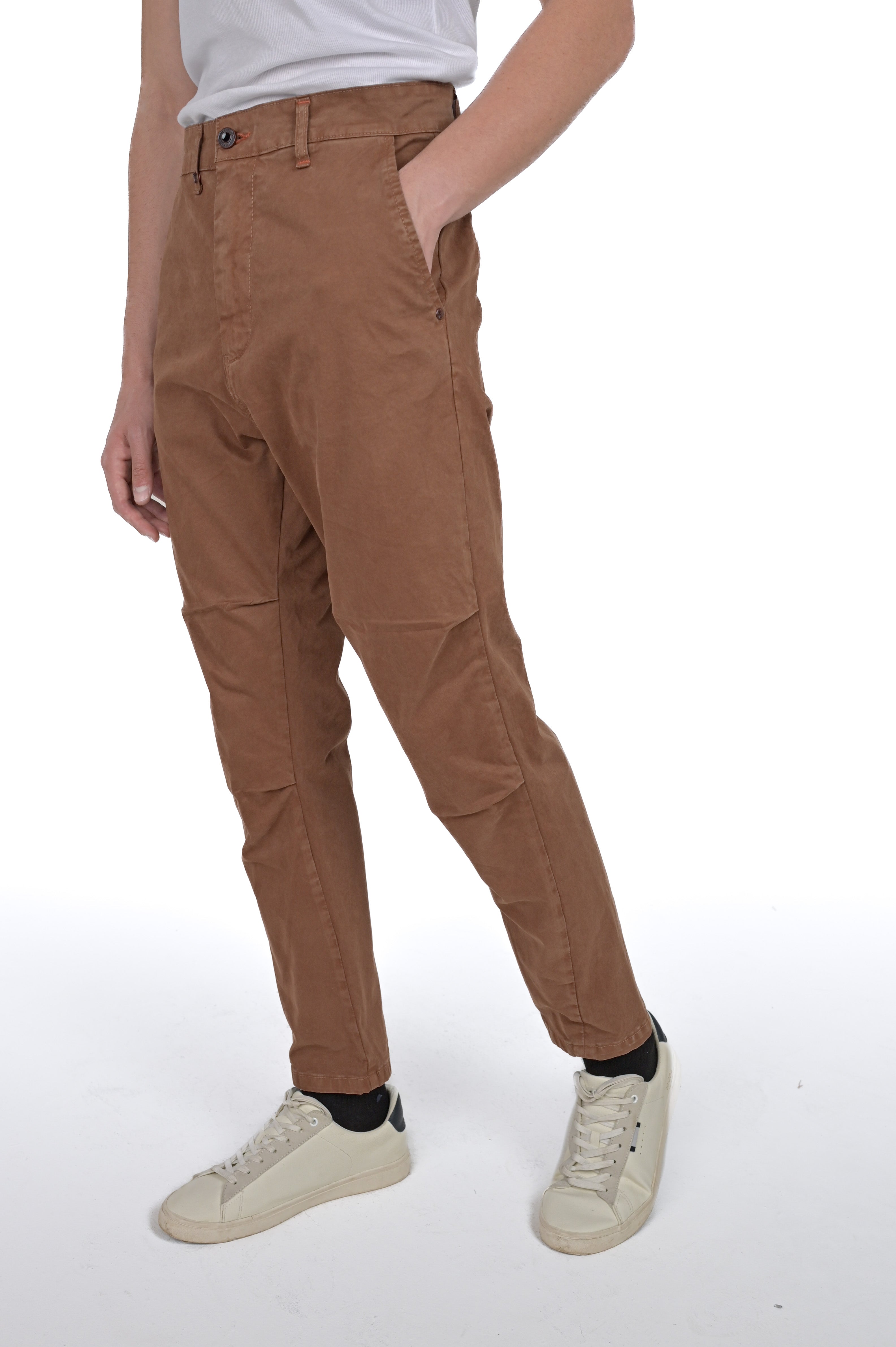 Pantaloni in cotone regular View Raso FW24/25