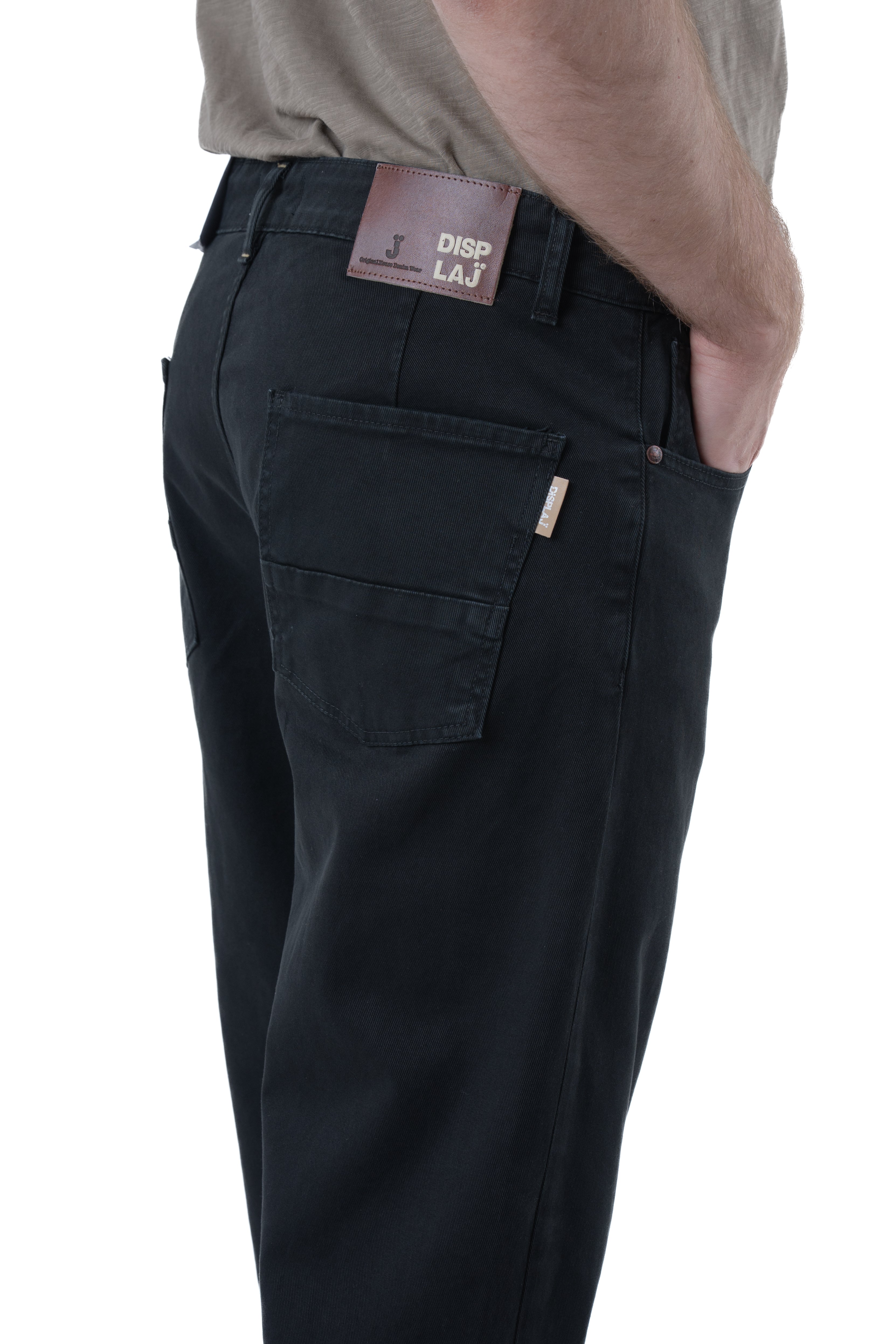 Loose Dick Cotton Trousers Black FW24/25