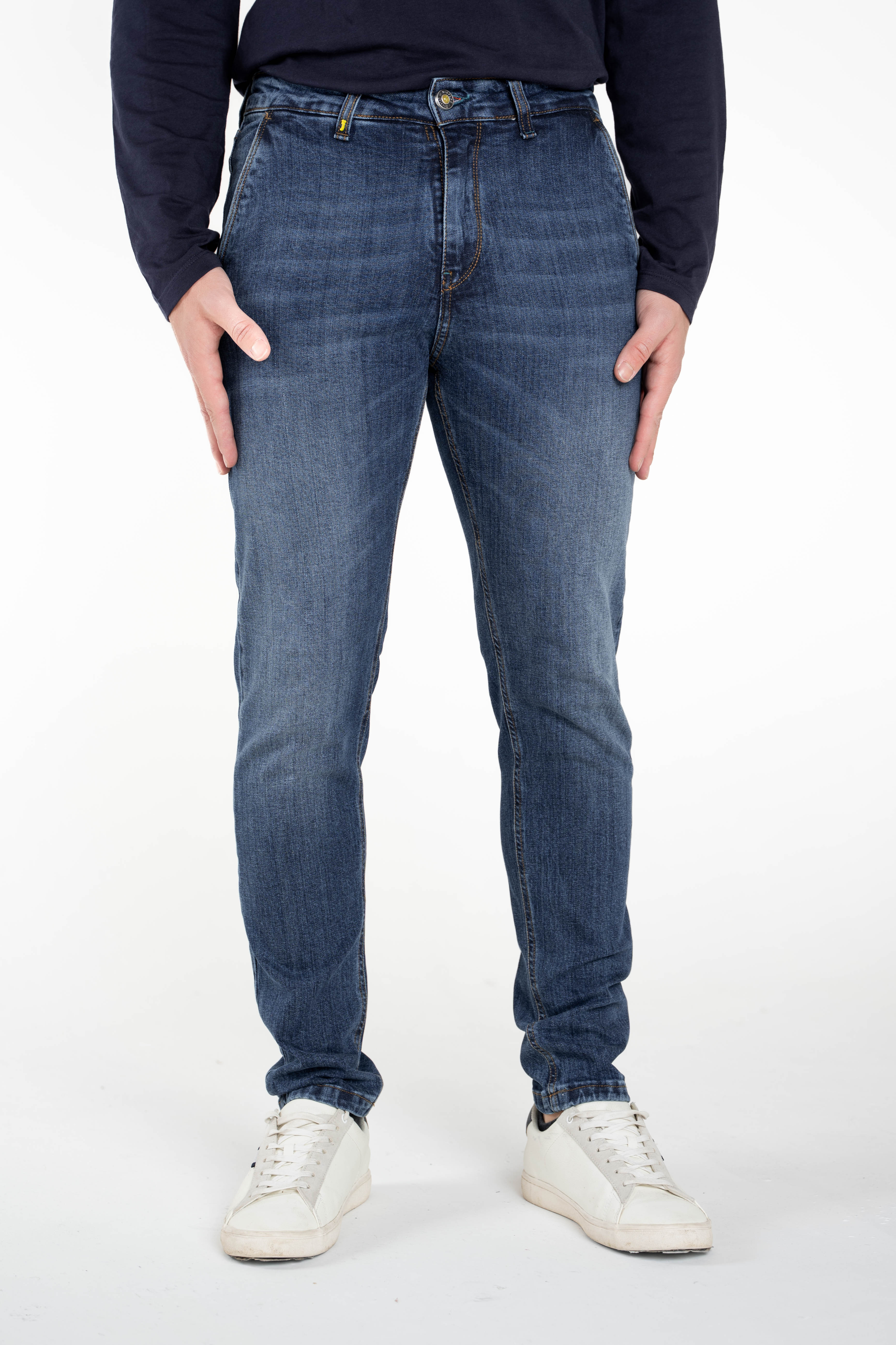 Jeans slim Murat Music Scuro