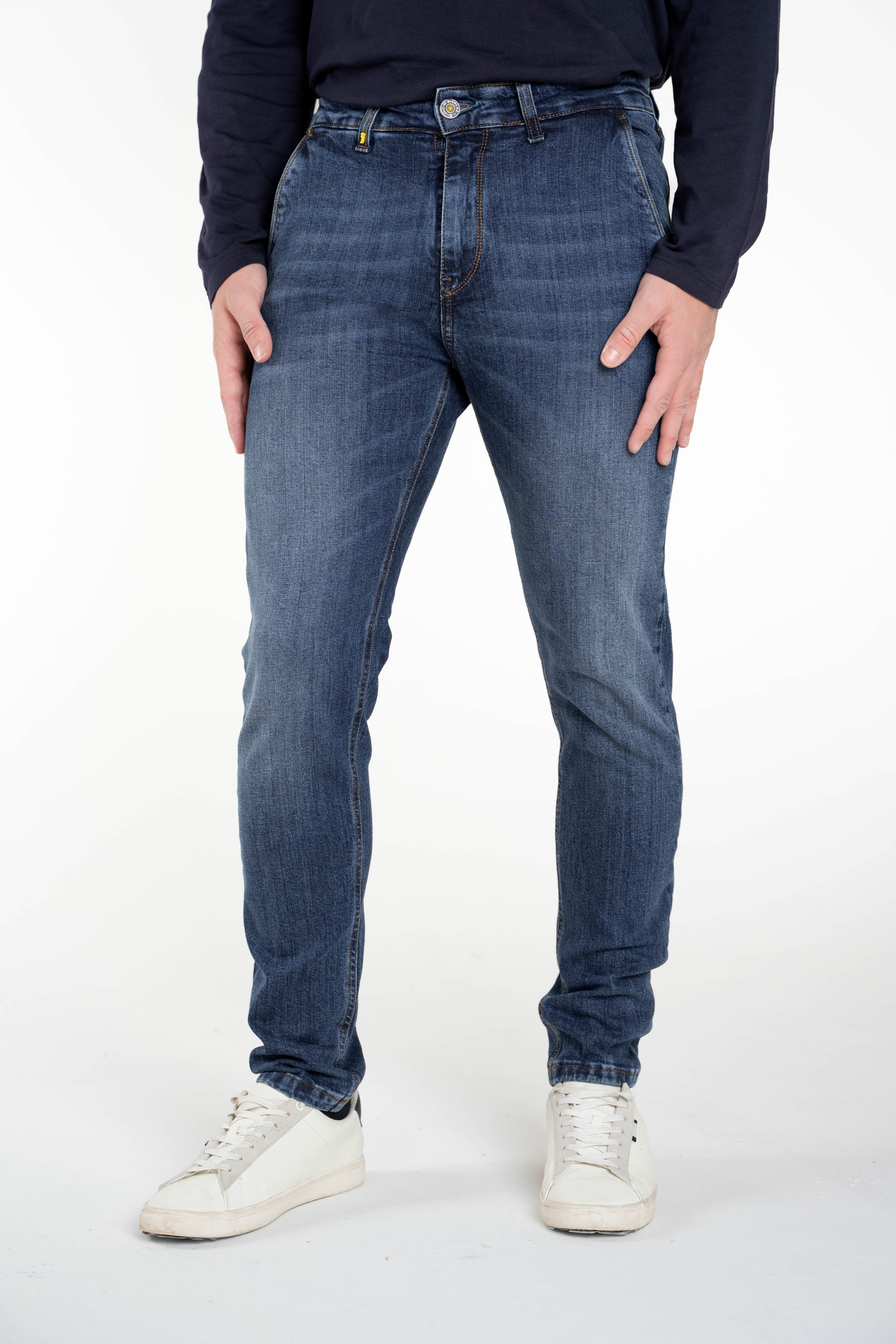 Jeans slim Murat Music Scuro