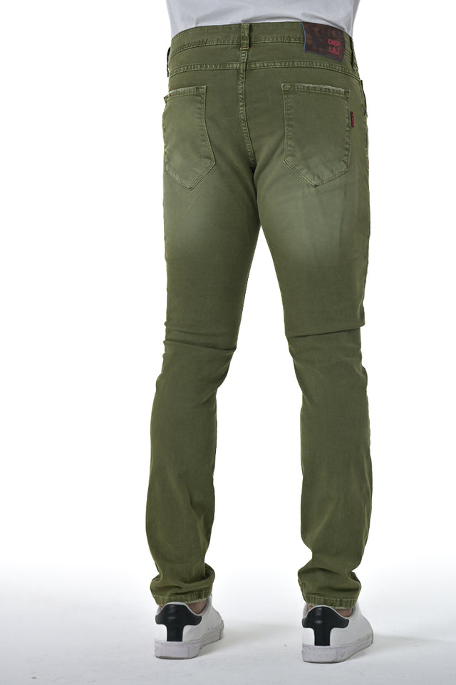 Pantaloni uomo in cotone slim fit AI 5124 in vari colori - Displaj