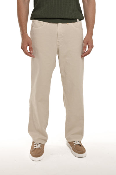 Dick Bull Loose Cotton Pants Black SS25