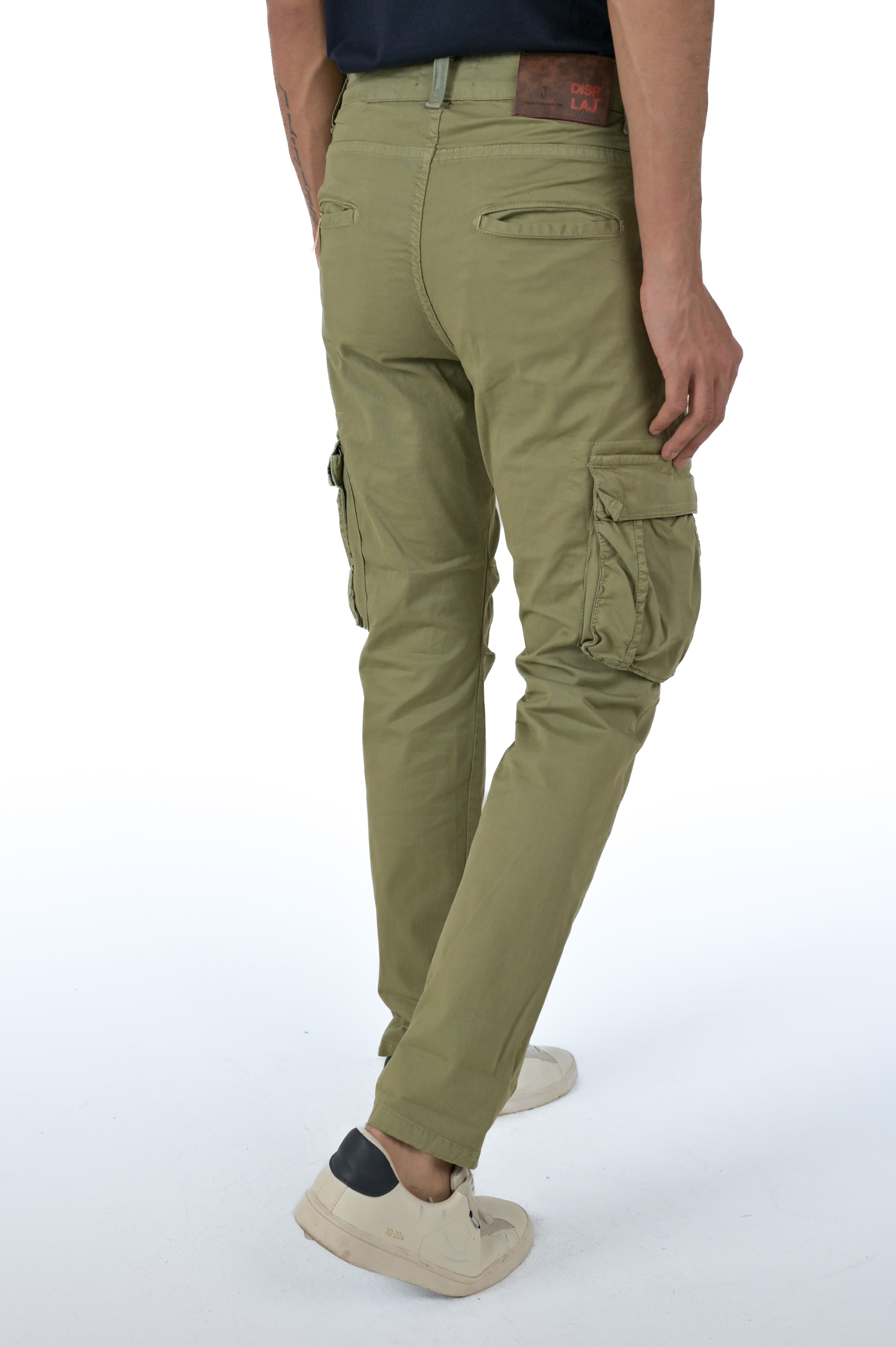 Pantaloni in cotone regular Marktas verde SS26